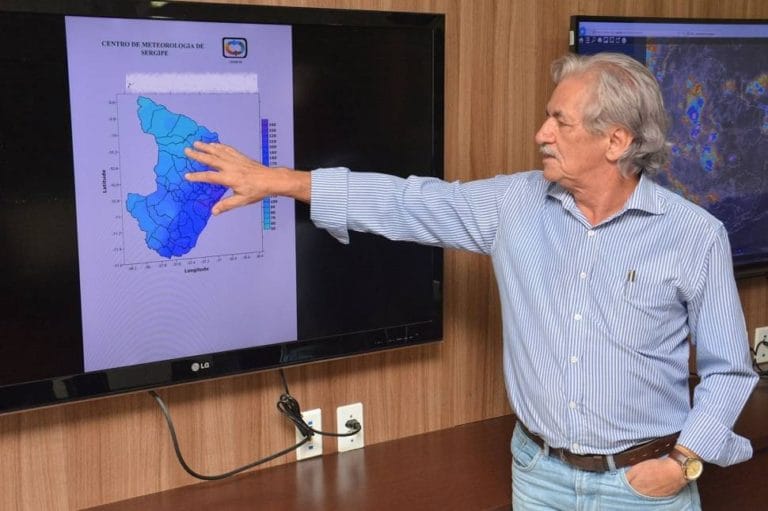 Final de semana deve ser chuvoso em Sergipe