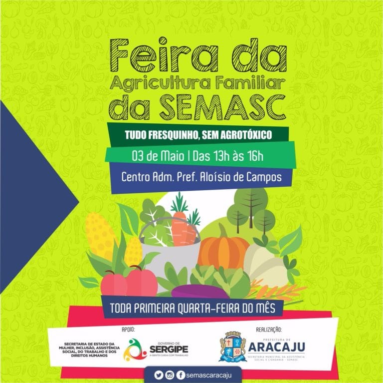 Semasc promove 1ª Feira da Agricultura Familiar