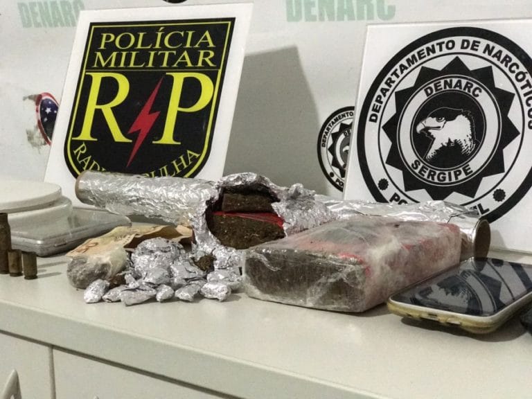 Denarc e Radiopatrulha apreendem maconha em Socorro