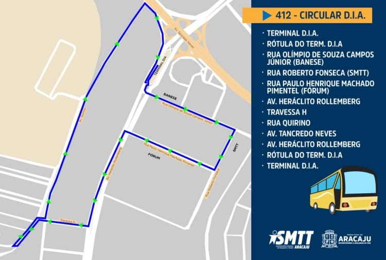 Nova linha de ônibus começa a circular na segunda-feira