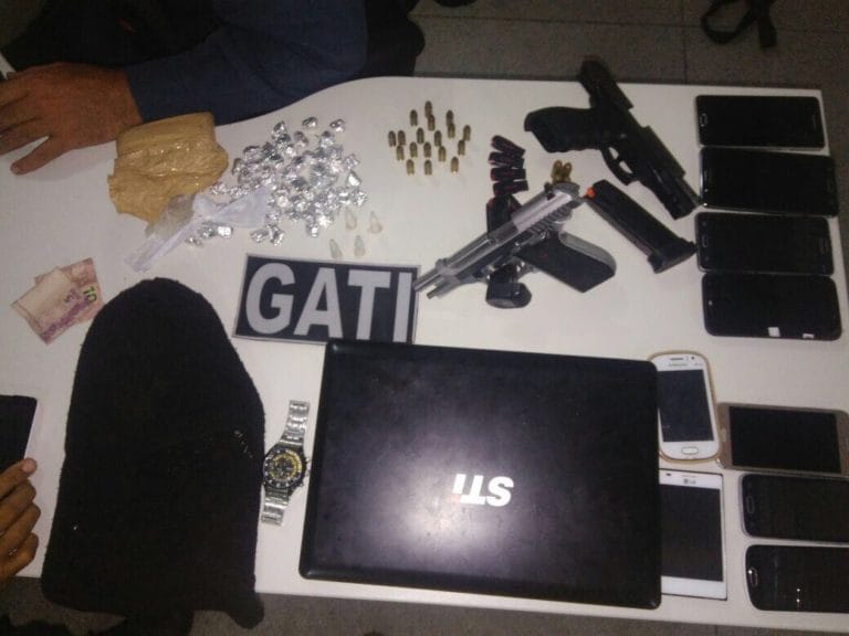 Gati prende grupo suspeito de assaltos em Itabaiana