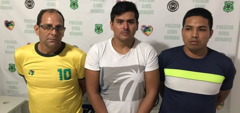 Peruanos são presos por tráfico de drogas na capital