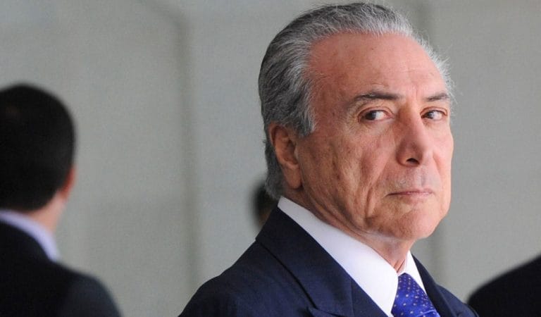 Temer diz ter “quase certeza absoluta” da rejeição de denúncia