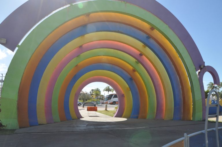 Arco-íris do Mundo da Criança na Orla será substituído