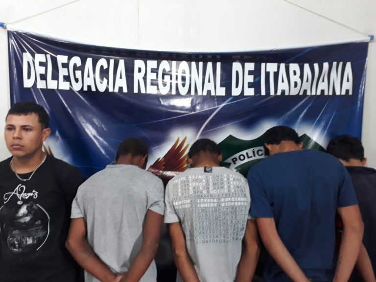 PC desarticula quadrilha que atuava em Itabaiana