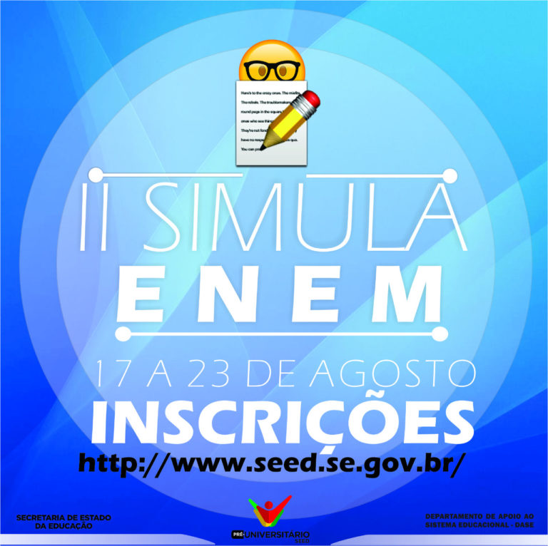 Pré-Universitário inscreve para 2º Simula Enem