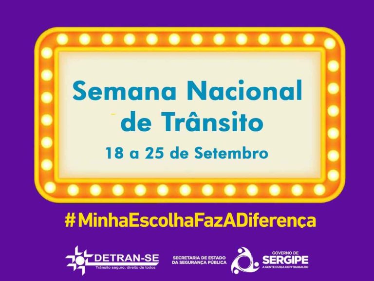 Detran promove Semana Nacional de Trânsito