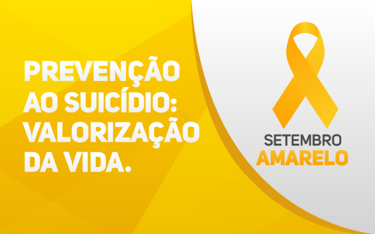 Setembro Amarelo alerta para a prevenção ao suicídio