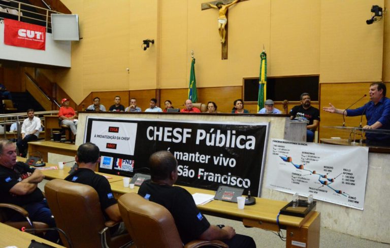 Efeitos da privatização da Chesf são debatidas em seminário