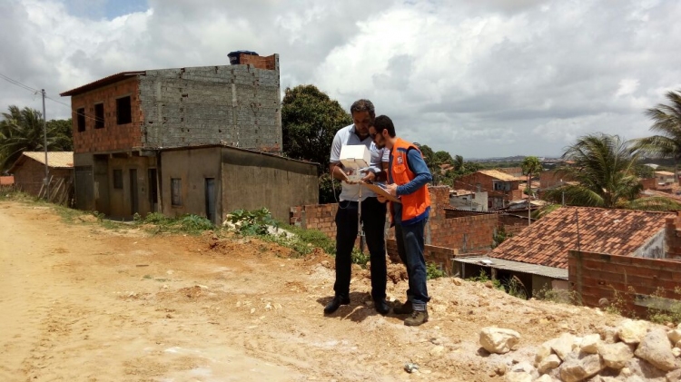 Defesa Civil faz monitoramento aéreo das áreas de risco