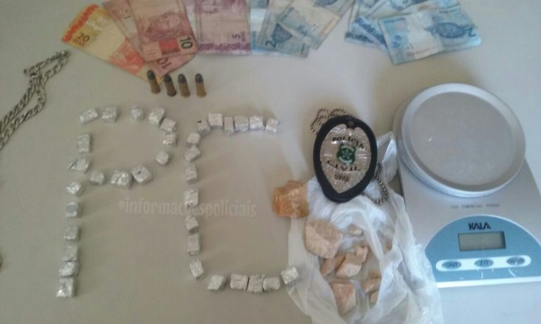 Acusado de tráfico é preso na cidade de Umbaúba