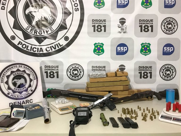 Denarc apreende 10 kg de maconha prensada