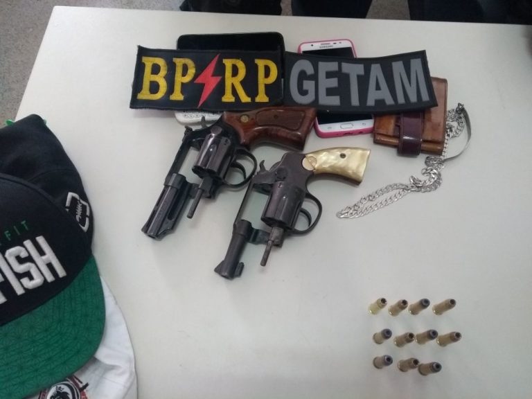 Trio é capturado após tentativa de homicídio