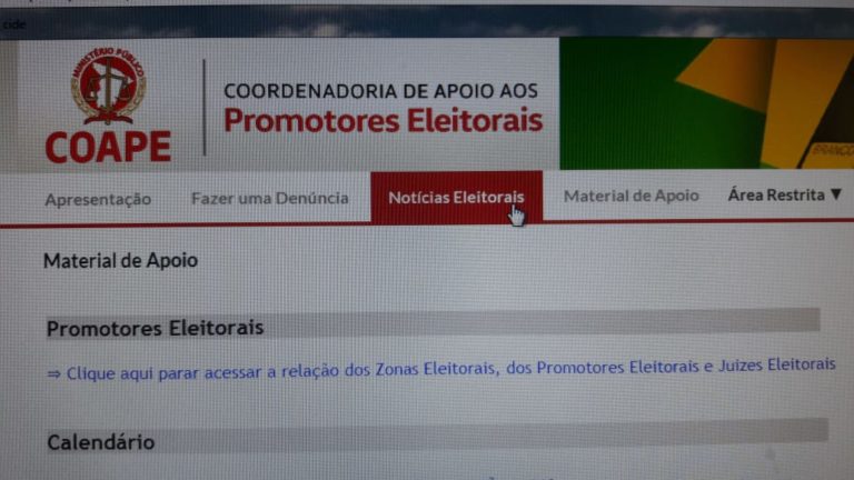 MPE lança hotsite para denúncias eleitorais