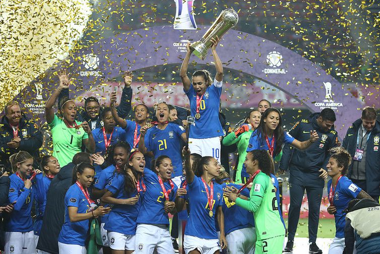 Brasil conquista hepta da Copa América