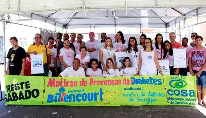 Mutirão contra o Diabetes movimenta o 18 do Forte