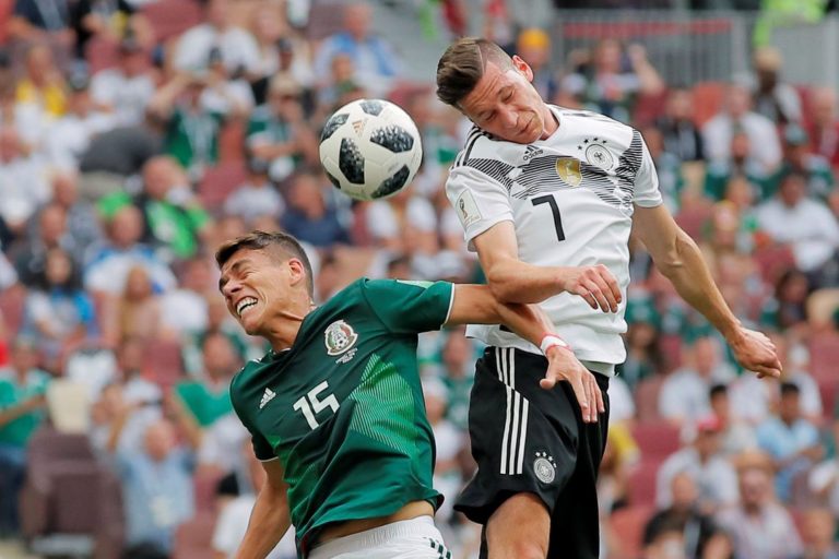 Alemanha perde de 1 a 0 para o México