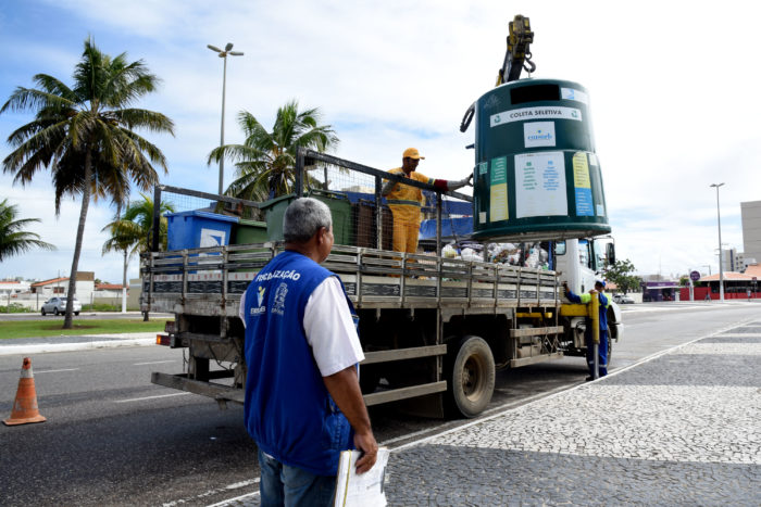 Coleta seletiva garante a destinação correta do lixo