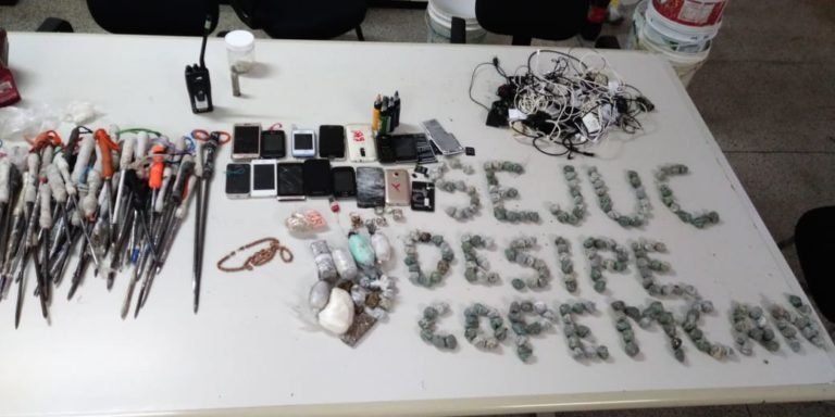 Drogas e armas são apreendidas no Copemcan