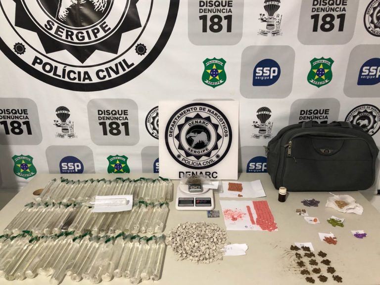 Denarc apreende drogas sintéticas na capital
