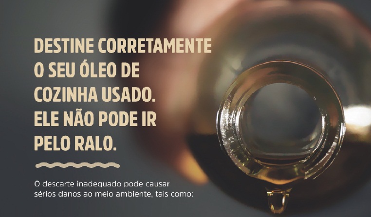 Sema oferece ponto de descarte de óleo de cozinha saturado