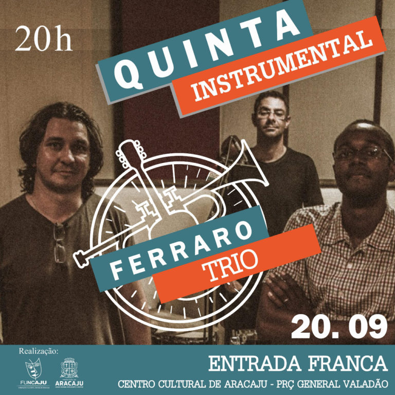 Ferraro Trio apresenta rock instrumental no João Costa