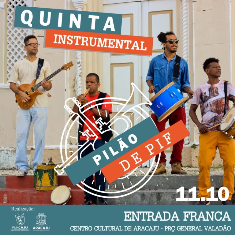 Pilão de Pif se apresenta na noite do Quinta Instrumental