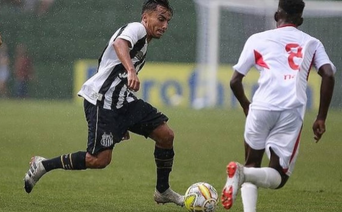 Santos goleia o Sergipe em sua estreia na Copinha