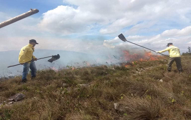 Incêndio na Serra de Itabaiana ainda não foi controlado