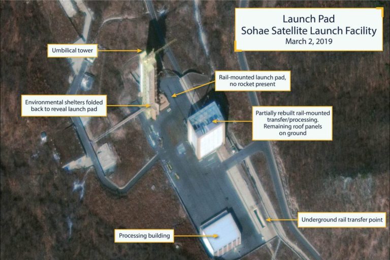 Coreia do Norte reconstrói estação para mísseis