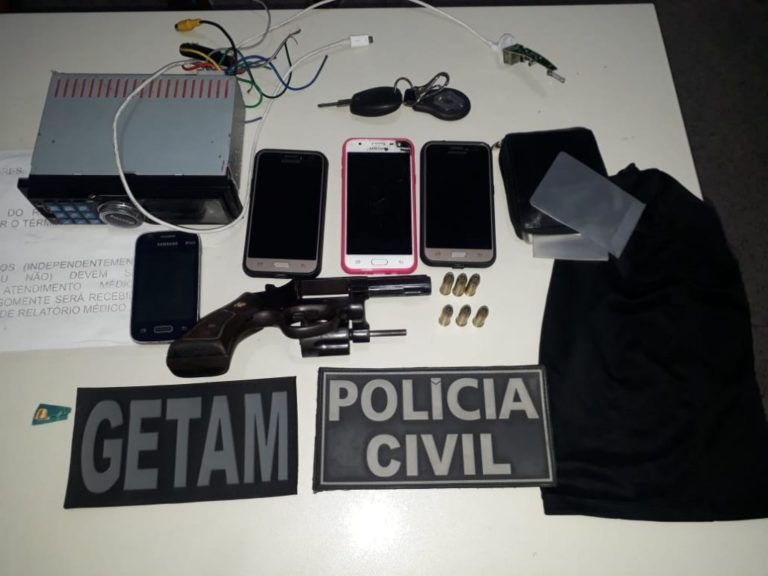 Getam prende grupo e resgata motorista do cativeiro
