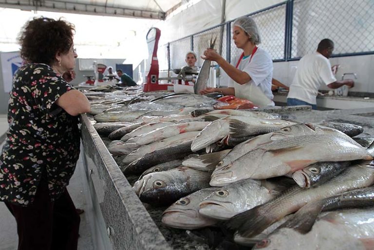 Aumenta procura por peixes e crustáceos