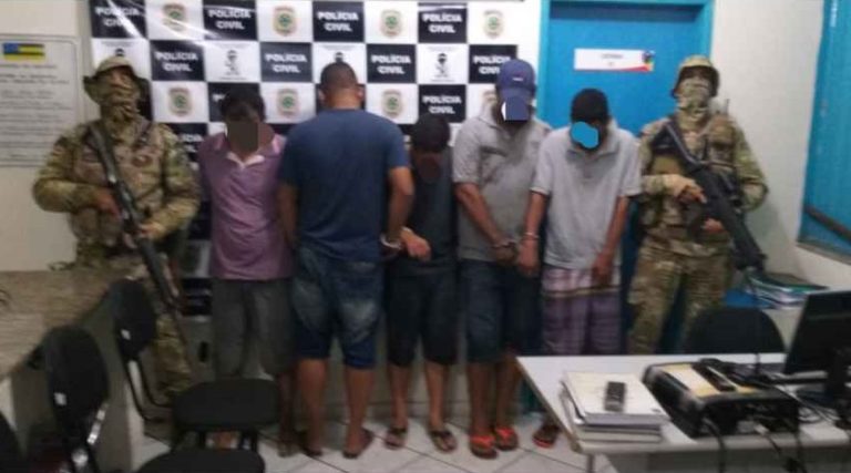 Caatinga prende grupo envolvido em roubo de carga