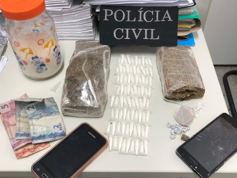 Suspeito de tráfico é preso na Barra dos Coqueiros