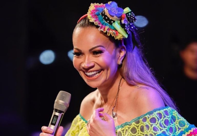 Solange Almeida é uma das atrações do Forró Caju