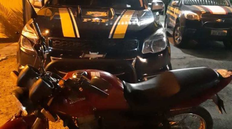 Motocicletas roubadas são recuperadas pela PRF