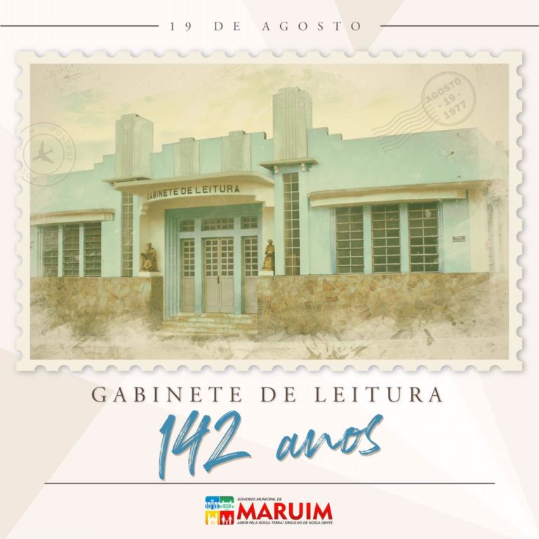 Gabinete de Leitura de Maruim completa 142 anos de fundação