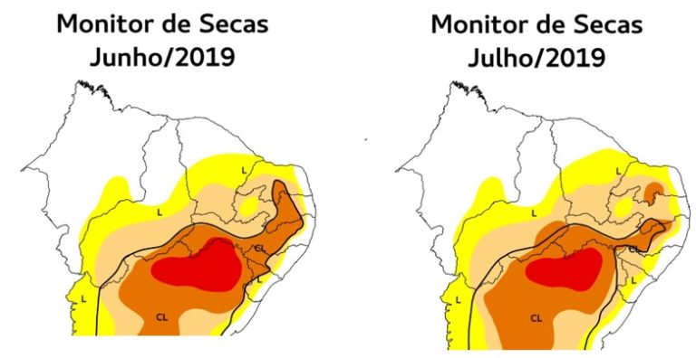 Inverno generoso contribui para redução da seca em SE