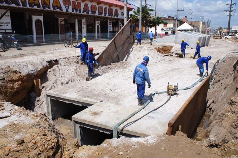 Obras da Euclides Figueiredo seguem em ritmo acelerado