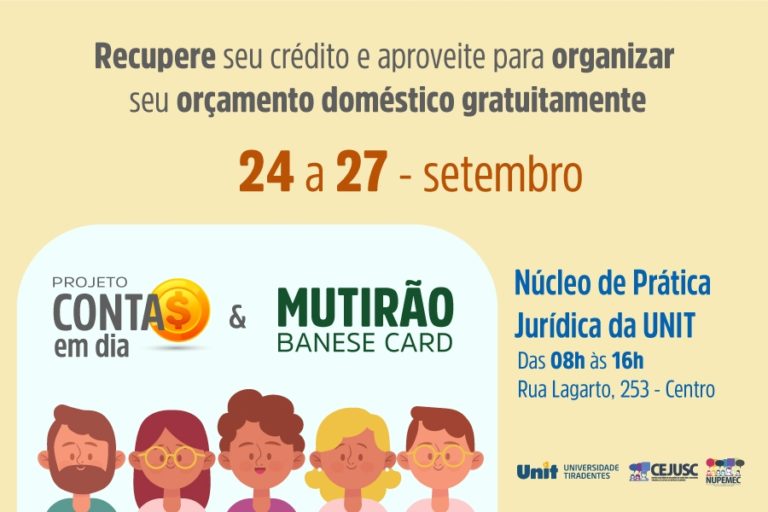 Tribunal de Justiça e Banese Card promovem mutirão