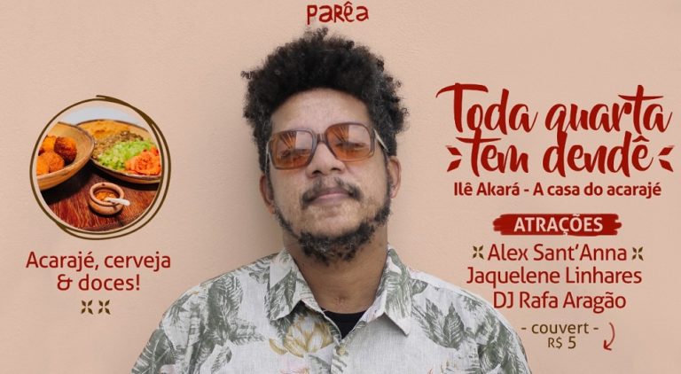 Alex Sant’Anna se apresenta no Ilê Akará