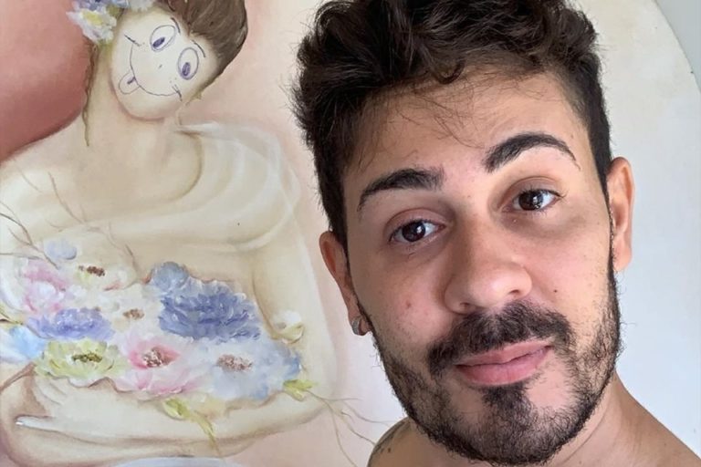 Carlinhos Maia é criticado após rabiscar imagem de quadro