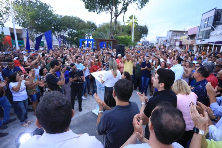 Prefeitura de Lagarto entrega praça Filomeno Hora
