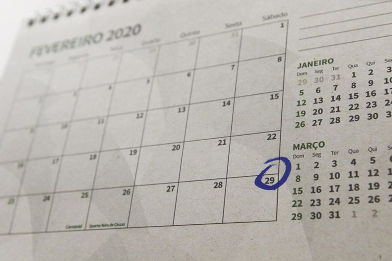 Ano Bissexto: fevereiro de 2020 terá 29 dias