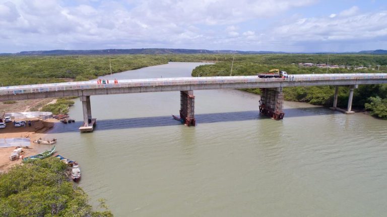 Ponte que liga Pirambu à Barra é liberada nas duas vias