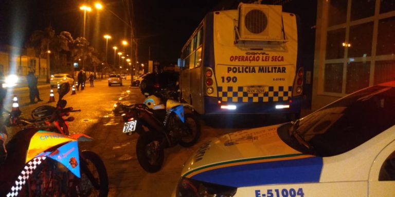 CPTran prende sete por embriaguez ao volante