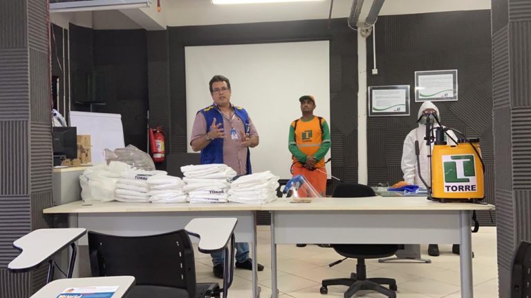 PMA começa a desinfectar áreas públicas de Aracaju