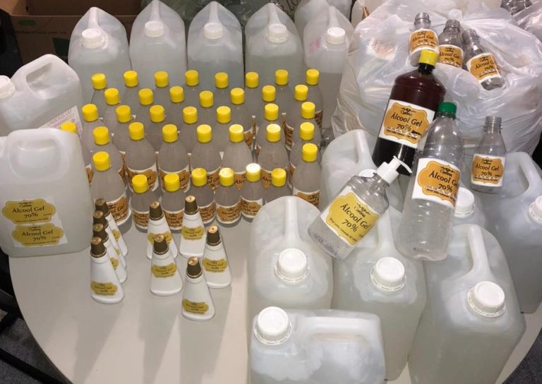 Cope prende homem que falsificava e vendia álcool em gel