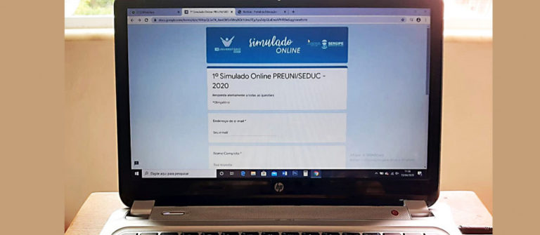 Educação disponibiliza simulado online para Enem