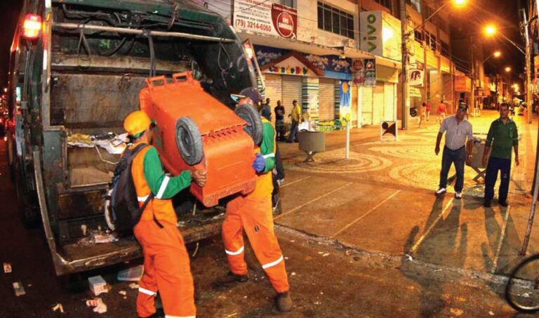 Sergipe tem o maior percentual de domicílios com acesso à coleta direta de lixo do Nordeste